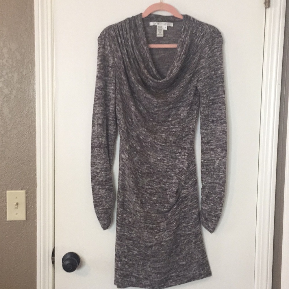 Brown and white heathered dress. Worn once.